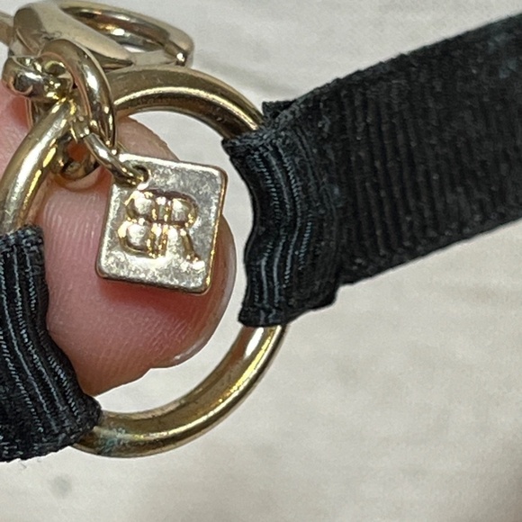 Banana Republic Necklace 9" Statement Rhinestone Preppy Modern Resort Holiday - Picture 9 of 11